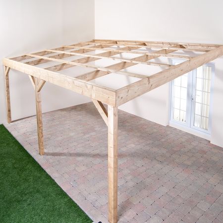 Build your own Carport Lean To Carport, Build Your Own Garage, Diy Carport, Lean To Roof, Pergola Carport, Carport Designs, Wood Pergola, Pergola Canopy, Wooden Pergola