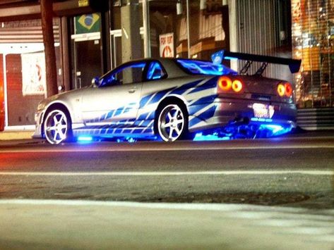 Fast And The Furious Cars | List of All Fast and Furious Cars Supra Skyline, Gtr Supra, Mobil Futuristik, Nissan Gtr R34, Gtr Car, Skyline Gtr R34, R34 Gtr, Mobil Drift, Gtr R34