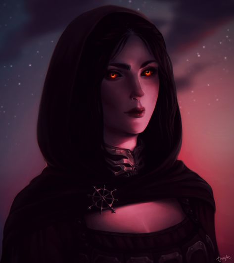 ArtStation - Serana ( The Elder Scrolls V), Anya Klimenok Serana Skyrim, Skyrim Fanart, Skyrim Wallpaper, Tes Skyrim, Elder Scrolls Games, Skyrim Art, Elder Scrolls Art, Elder Scrolls Skyrim, Elvira Mistress Of The Dark