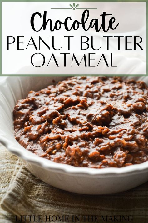 Peanut Butter In Oatmeal, Pb Chocolate Oatmeal, Flavored Peanut Butter Powder Recipes, Quick Cook Oats Recipes Breakfast, Chocolate Protein Oatmeal Recipes, Oatmeal With Cocoa Powder, Peanut Butter Oatmeal Recipes, Chocolate Peanut Butter Protein Oats, Chocolate Protein Powder Oatmeal