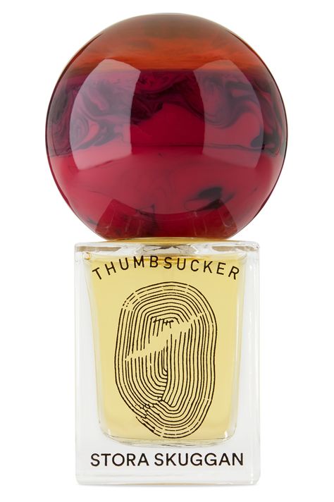 Thumbsucker Eau de Parfum, 30 mL by Stora Skuggan | SSENSE Floral Scents, Perfume Bottle Design, Perfume Scents, Perfume Lover, Perfume Design, Fragrance Spray, Perfume Brands, Body Skin Care Routine, Perfume Collection