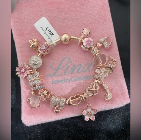 This Charm Bracelets item by LindlerJewelryCo has 58 favorites from Etsy shoppers. Ships from United States. Listed on 18 Jun, 2024 Pink Charm Bracelet Pandora, Rose Gold Charm Bracelet, Cute Girly Stuff, Pandora Bracelet Rose Gold, Pink Pandora Bracelet, Rose Gold Pandora Bracelet, Silver And Gold Together, Charm Bracelet Aesthetic, Pink And Gold Jewelry