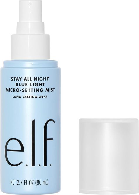 Elf Setting Spray, Setting Mist, Aloe Vera For Skin, Hydrating Mist, Elf Makeup, Makeup Setting Spray, Long Lasting Makeup, Night Blue, Fresh Fragrances