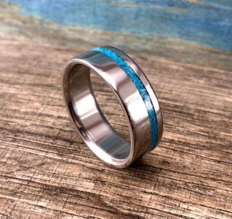 Hey, I found this really awesome Etsy listing at https://www.etsy.com/au/listing/655584891/mens-turquoise-ring-turquoise-wedding Promise Ring For Men, Turquoise Wedding Ring, Mens Turquoise Rings, Mens Engagement Ring, Turquoise Wedding Rings, Turquoise Wedding Band, Matching Ring Set, Wood Wedding Ring, Titanium Wedding Rings