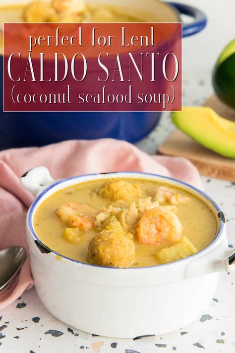 Coconut Seafood Soup, Brine Turkey, Soup Seafood, Coconut Broth, Cooking Bananas, Salted Fish, Lenten Recipes, Soup Starter, Soups Recipes