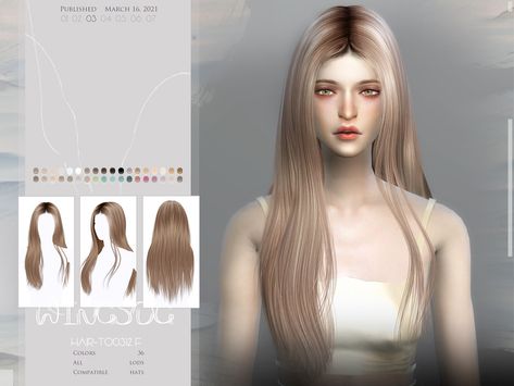 Colors:36 Found in TSR Category 'Sims 4 Female Hairstyles' Female Hairstyles, Mod Hair, Cc Mods, Pelo Sims, Sims 4 Expansions, Sims 4 Cc Folder, Sims 4 Teen, Sims 4 Downloads, Sims Four