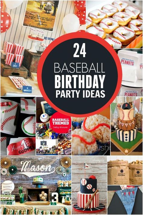 BASEBALL-BIRTHDAY-PARTY-IDEAS-BOYS Cubs Birthday Party, Baseball Birthday Party Ideas, Peanuts Birthday Party, Boy Birthday Party Ideas, Themed Birthday Party Ideas, Baseball Theme Birthday, Baseball Baby Shower Theme, Peanuts Birthday, Themed Party Ideas