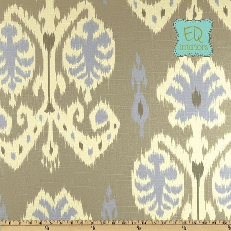 Ikat Curtains, Green Ikat, Pista Green, Custom Pillow Covers, Ikat Design, Textile Pattern Design, Ikat Pattern, Ikat Fabric, Dove Grey