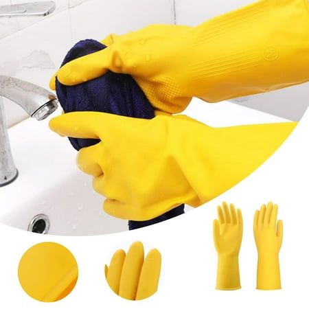 Yellow Dishwashing Gloves Natural Rubber Latex Dishwashing Gloves Features: 1. Bright yellow design: With a bright yellow color as the main color, this dishwashing glove not gives the kitchen a of , but also makes it easy to quickly identify and find in busy or low-light environments. 2. grade material: Made of natural rubber latex, to that the gloves have excellent and oil-proof performance, effectively isolate the direct of hands such as and food , and the hand skin. 3. Excellent wear resistan Long Rubber Gloves, Transparent Gloves, Dish Gloves, Cooking Gloves, Mechanic Gloves, Silicone Gloves, Dishwashing Gloves, Cleaning Gloves, Cleaning Brushes