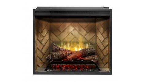 Dimplex RBF30 Revillusion electric firebox Shelf Garden, Fireplace Photo, Hearth Pad, Window Fireplace, Garden Fireplace, Fake Brick, Herringbone Brick, Fireplace Diy, Fireplace Furniture