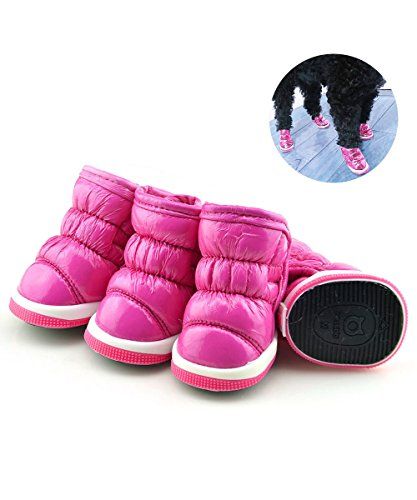 Dog Snow Boots Loveone pet Waterproof Free Pore Leather shoes Antiskid Sneakers Warm Footwear for Winter's Outdoor Activities. (2.1" x 1.7" Pink) - https://t.co/RKGC9h3FEt Dog Paw Pads, Dog Snow, Animal Shoes, Pet Bag, Paw Pads, Warm Shoes, Dog Shoes, Rose Rouge, Winter Shoes