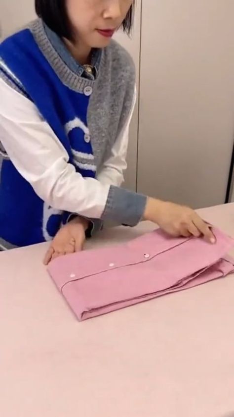 How To Folding | How to fold jeans🥰🥰#storagehacks #jeansfolding #howtofold #fyp #cleantok | Instagram Maximize Small Closet Space, Maximize Small Closet, Sweatshirt Organization, How To Fold Sweaters, Folding Shirts, How To Fold Jeans, Shirt Organization, Small Closet Space, Shirt Folding