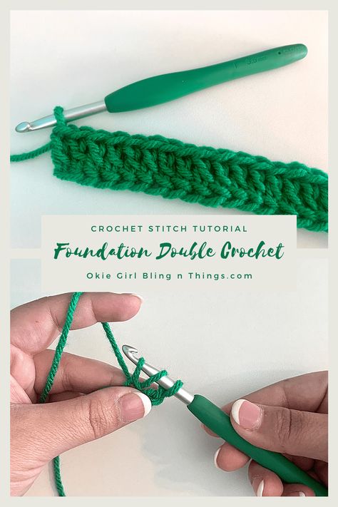 Foundation Double Crochet, Foundation Half Double Crochet, Crochet Chain Stitch, Crochet Stitch Tutorial, Foundation Single Crochet, Crochet Chain, Easy Crochet Stitches, Stunning Hairstyles, Stitch Tutorial