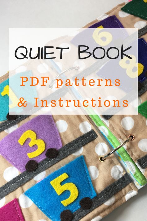 Sewing Busy Book, Train Sewing Pattern, How To Make Quiet Book Pages, Diy Quiet Books Patterns, Toddler Quiet Book Patterns, Free Quiet Book Patterns Templates, Quiet Book Patterns Free Templates, Fabric Busy Book, Quiet Book Pages Templates Free Pattern