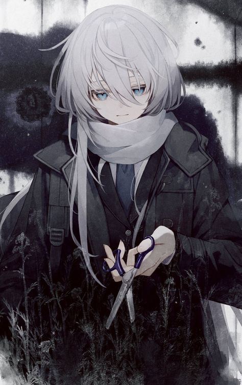 Home / X Animes White Hair Girl, Grey Pfp Aesthetic, White Hair Character Design, Anime Female Character Design, White Hair Oc, Anime White Hair Boy, Male Character Design, Anime Boy Long Hair, Person Drawing