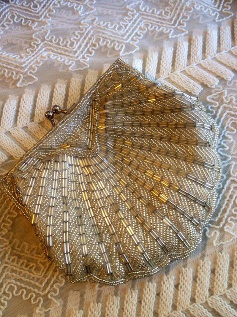 . Cape Coral Florida, Beaded Clutch Bag, Vintage Evening Bags, Embellished Bags, Denim Handbags, Potli Bags, Embroidery Works, Bridal Clutch, Beaded Bag