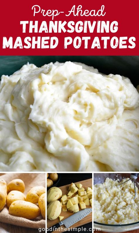 Make-ahead Crockpot Thanksgiving mashed potatoes. Thanksgiving Mashed Potatoes Make Ahead, Mashed Potatoes In Crockpot Thanksgiving, Thanksgiving Crockpot Mashed Potatoes, Make Ahead Creamy Mashed Potatoes, Thanksgiving Mashed Potatoes Crock Pot, Make Ahead Mashed Potatoes Recipe Thanksgiving Dinners, Mashed Potatoes Make Ahead Holidays, Prepping Mashed Potatoes Ahead Of Time, Make Ahead Thanksgiving Mashed Potatoes