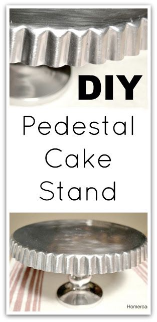 Diy Cake Pedestal Stand, Diy Christmas Cake Stand, Diy Galvanized Cake Stand, Diy Pedestal Stand, Upcycled Cake Stand, Diy Cake Stand Vintage, Galvanized Cake Stand, Diy Cake Stand Dollar Store, Homemade Cake Stands