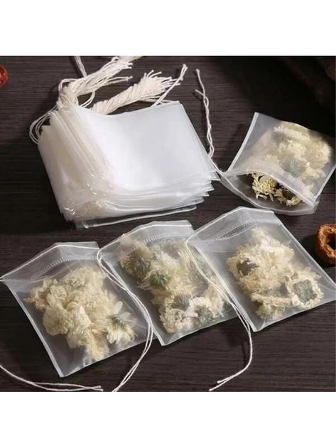 White  Collar  Non-woven Fabric   Embellished   Kitchen & Dining Herbal Branding, Tea Bag Packaging, Camping Cooking Utensils, Powder Packaging, Bath Routine, Chinese Herbal Medicine, Tea Diy, Tea Filter, Herb Tea