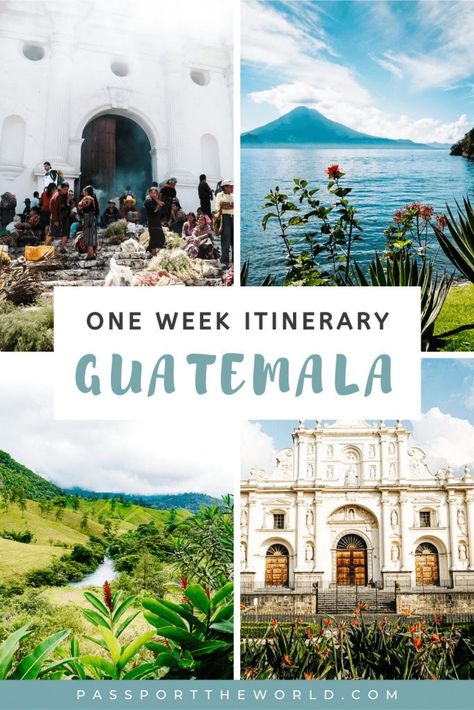 Traveling To Guatemala, Guatemala Bucket List, Guatemala Itinerary One Week, Guatemala Travel Itinerary, Guatemala Things To Do, Guatemala Travel Guide, Guatemala City Things To Do, Things To Do In Guatemala, Travel Central America