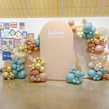 Custom Chiara Arched Wall Backdrop Covers – Page 3 – ubackdrop Yellow Arch Wall, Arched Backdrop, Diy Arch, Arch Backdrop Stand, Balloon Arch Decorations, Balloon Business, Backdrop Arch, 2023 Party, Deco Ballon