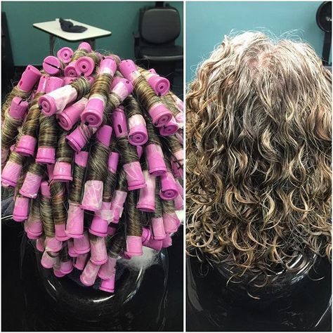 Perms Before And After, Long Hair Perm, Perm Hair Styles, Spiral Perm, Short Permed Hair, Wave Perm, Perm Hair, Short Hair Images, Perm Rods