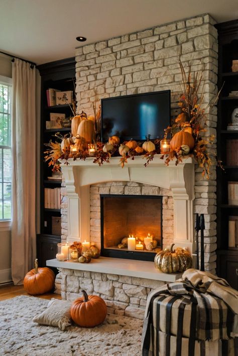 Fall Furniture , Autumn Cozy Fall ,Decor Easy Fall ,
Decor Neutral Fall ,Decor Fall ,Decor Inspiration ,Fall Decor Ideas Fireplace Fall Decorating Ideas With Tv, Fall Decor Mantle With Tv, Living Room Mantle Decor With Tv, Grey Couch Fall Decor, Tv Stand Fall Decor, Couch Fall Decor, Fall Decor Tv Stand, Tv Mantle Decor, Fireplace Fall Decorating Ideas