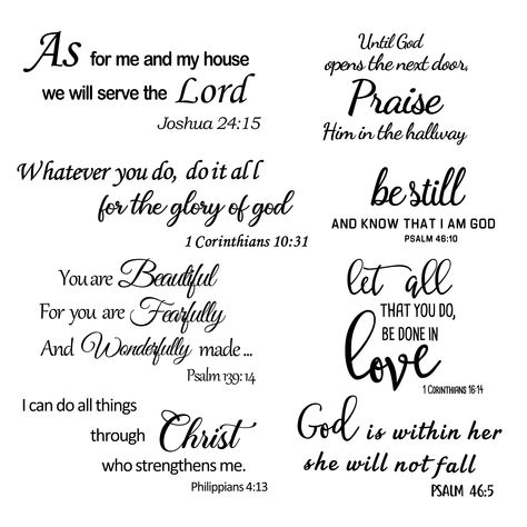 Bible Verse About Home And Family, Vinyl Sayings For Walls, Bible Verse Tattoo Ideas For Women, Christian Bible Quotes Inspirational, Family Scripture Quotes, Bible Verse Tattoos For Women On Ribs, Postive Verses For Women, Christian Family Quotes, Family Bible Verses Quotes