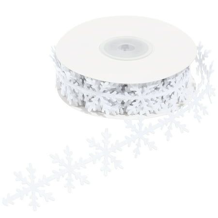 Description This is a roll of 5 meter snowflake ribbon. Made of premium material, it is and comfortable to touch. This style is great for gift wrapping, bows and a plethora of other crafting projects. Perfect for Dress, headware, brim, handbag accessory, hat, dolls outfits, bridal wedding apparel, wedding decoration etc. Features - Color: White. - Material: Polyester. - Length: 5 meters (1 roll); Width: 25cm. - This style is great for gift wrapping, bows and a plethora of other crafting projects Fake Fur Crafts, Snowflake Ribbon, Ribbon Christmas Tree, Craft Fur, Accessories Craft, Sequin Crafts, Dolls Outfits, New Year Decoration, Ribbon Christmas