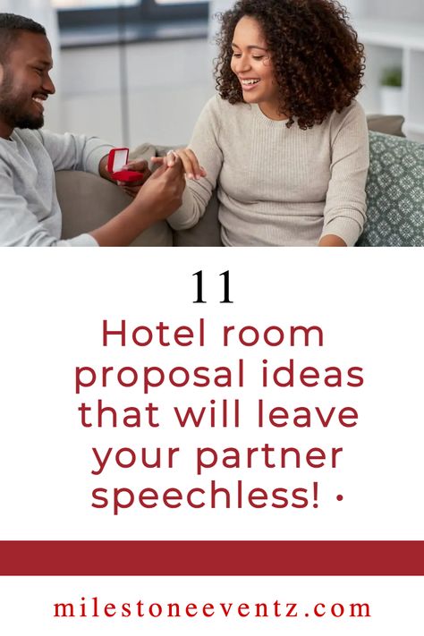 Are you looking for creative ways to pop the question during your hotel stay? If so, Here are some amazing hotel engagement proposal ideas that are sure to surprise your partner(and they're affordable too)! Hotel Room Proposal Ideas, Room Proposal Ideas, Hotel Proposal Ideas, Hotel Room Proposal, Hotel Proposal, Engagement Proposal Ideas, Christmas Proposal, Pre Engagement, Dating Anniversary