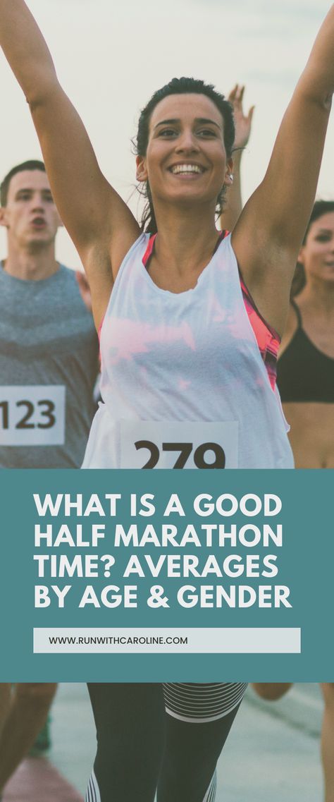 What is a good half marathon time? Average half marathon times by age and gender 1 Half Marathon Nutrition, Half Marathon Aesthetic, Half Marathon Outfit, Half Marathon Pace Chart, Marathon Pace Chart, Marathon Nutrition, Fartlek Training, Half Marathon Shirts, Running Half Marathons