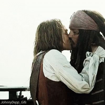 Sparrabeth Dead Mans Chest GIF - Sparrabeth DeadMansChest CaptainJackSparrow - Discover & Share GIFs Jack Sparrow Gif, Johnny Depp Cry Baby, Johnny Depp Funny, Kiera Knightly, Amy Santiago, Elizabeth Swann, Beauty Crush, Good Kisser, Jack And Elizabeth