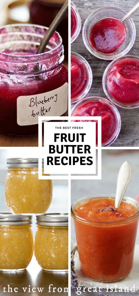 Flavored Butter Recipes, Fruit Butters, Butter Recipes Homemade, Canning Jam Recipes, Fruit Butter, Butter Fruit, Canning Fruit, Home Canning Recipes, Jam Recipes Homemade