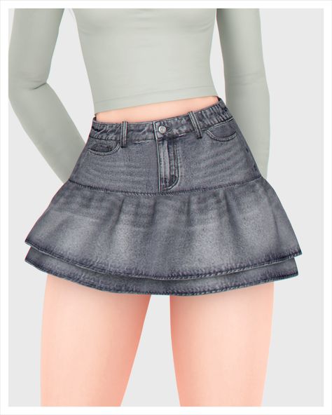 Sim4 Cc Clothing Women, Sims 4 Cc Skirts Short, Sims 4 Female Pants Cc, Sims 4 Pants Patreon, Sims 4 Jeans Cc Patreon, Sims 4 Jean Skirt, Sims 4 Cc Patreon Jeans, Acubi Sims 4 Cc, Sims 4 Cc Clothes Skirt