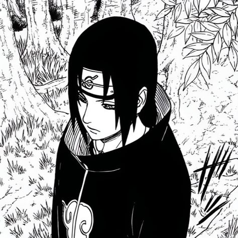 Itachi Manga, Uchiha Itachi, Bleach Fanart, Naruto Drawings, Manga Icon, Naruto Characters, Itachi Uchiha, Love Photos, Anime Naruto