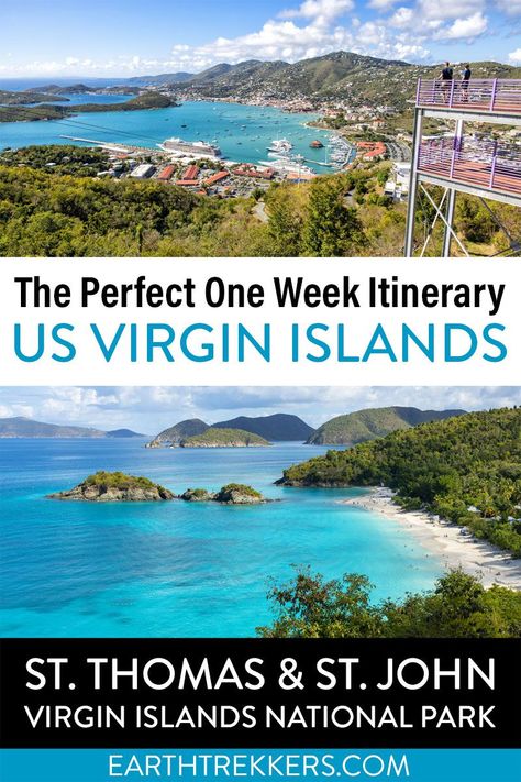 7 day US Virgin Islands itinerary: St. Thomas, St. John, and Virgin Islands National Park. Learn how to spend one week in the US Virgin Islands, with detailed day-by-day schedules, maps, photos, and essential travel information. Us Virgin Islands Vacation, St Thomas Vacation, St John Virgin Islands, Virgin Islands Vacation, Virgin Islands National Park, St Thomas Virgin Islands, The Us Virgin Islands, St Thomas Usvi, Honeymoon Trip