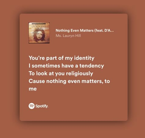 Princess Playlist, Your Words Mean Nothing, Lauryn Hill Lyrics, Songs With Deep Meaning, Words Mean Nothing, Music Recs, Music Nerd, Rap Lyrics Quotes, Meaningful Lyrics