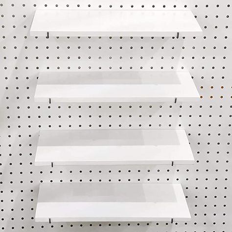 Pegboard Shelves, Garage Nursery, Peg Board Shelves, Pegboard Baskets, Pegboard Bins, Steel Pegboard, Peg Board Hooks, Garage Wall Storage, Store Plan