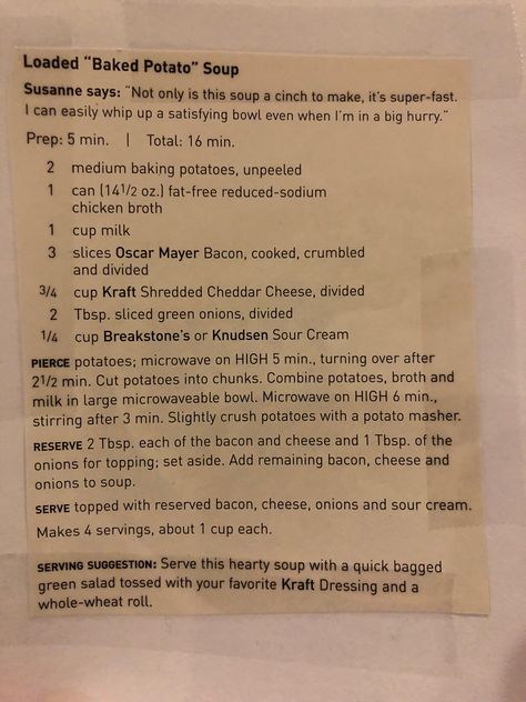 Loaded Baked Potato Soup Loaded Baked Potato Soup, Loaded Baked Potato, Baked Potato Soup, Potato Soup, Fat Free, Soups And Stews, Chowder, Baked Potato, Stew
