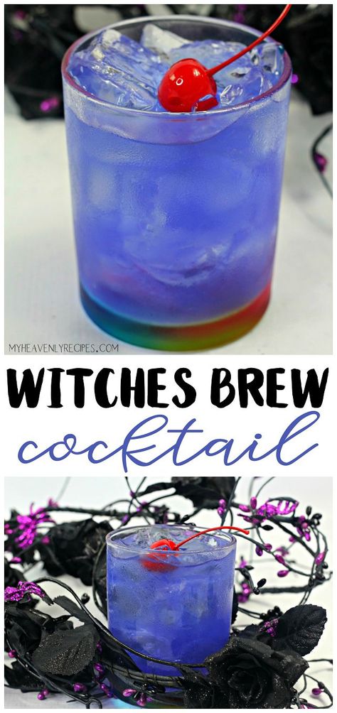 Witches brew cocktail- a fun alcoholic halloween drink to make for friends! Fun cocktail for a party. Purple people eater drink. Halloween drinks. Purple People Eater Drink, Witches Brew Cocktail, Halloween Alcohol, Cocktail Halloween, Purple People Eater, Halloween Party Drinks, Halloween Drink, Party Drinks Alcohol, Purple People