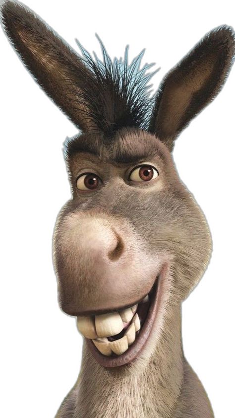 I chose a picture of Donkey from ‘Shrek’ because he is very chatty and annoys the impatient ogre with his remarks. Donkey From Shrek, Shrek Donkey, Donkeys, Shrek, Collage, Pins, Quick Saves