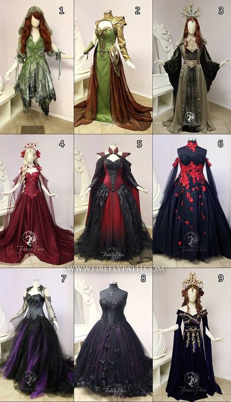 dress ideas Firefly Path, Gaun Abad Pertengahan, Fest Outfits, Fantasy Dresses, Fantasy Gowns, Medieval Dress, Fantasy Dress, Fairy Dress, Fantasy Clothing