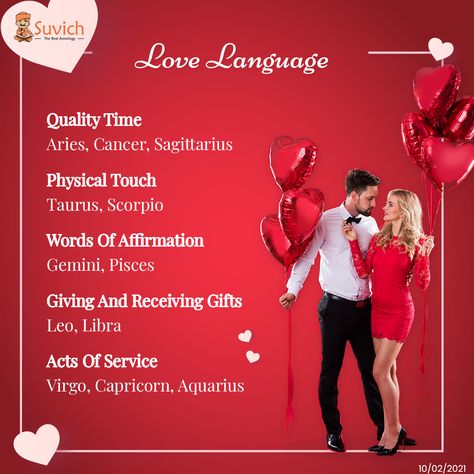 What is your love language based on your zodiac sign? Share how you prefer to express your love...... #suvich #astrology @suvich_astro Zodiac Love Language, Zodiac Signs Love Language, What Is Your Love Language, Zodiac Signs Love, Signs Astrology, Physical Touch, Love Language, Zodiac Signs Astrology, Words Of Affirmation