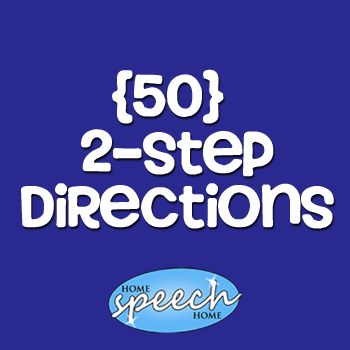 (50) 2 Step Directions for Speech Therapy Practice Step Children, Therapy Practice, Speech Language Activities, Auditory Processing, Slp Activities, Slp Ideas, School Slp, Receptive Language, Speech Path