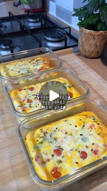 Baked Egg Meal Prep, Meal Prep Eggs In Oven, Meal Prep Omlet, Egg Casserole Meal Prep, Meal Prep Egg Whites, Egg Whites In Oven, Liquid Egg White Recipes Breakfast, Individual Egg Bake Recipes, Cooking Eggs In The Oven