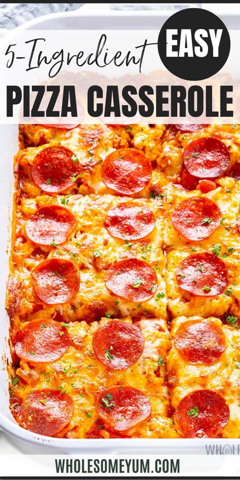 Pizza Casserole Recipes Using Pepperoni, Pepperoni Recipes Dinners, Meals With Pepperoni, Dinner Recipes With Pepperoni, Keto Pizza Casserole, Easy Pizza Casserole Recipe, Casserole With Pepperoni, Healthy Pizza Casserole, Pepperoni Casserole