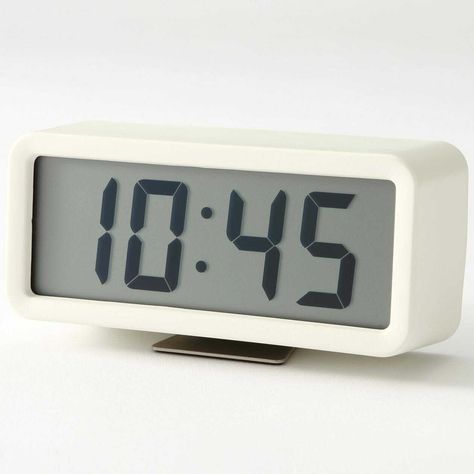 Small Digital Clock, Cute Alarm Clock, Room Organization Bedroom, Small Clock, Cool Clocks, Hanging Clock, Radio Clock, Digital Clock, Digital Clocks