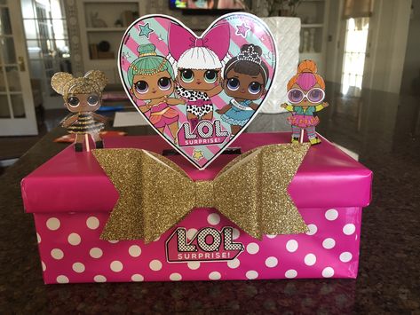 Lol Valentine Box Ideas, Lol Doll Valentine Box Ideas, Barbie Valentines Day Boxes, Valentines Shoe Box Ideas Girl, Princess Valentines Day Boxes, Girl Valentine Box Ideas For School, Barbie Valentine Box Ideas, Valentine Day Boxes For Girls Diy, Valentine’s Day Boxes Girl