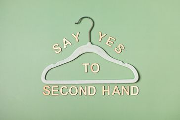 Buy Vintage Quotes, Say Yes To Second Hand, Vintage Clothes Shop Logo, Thrift Store Logo Ideas, Thrift Sayings, Thrift Shop Branding, Thrift Store Branding, Thrift Store Names Ideas, Thrift Shop Logo