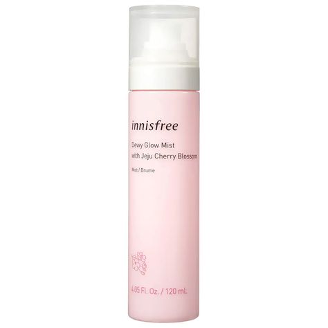 Innisfree Cherry Blossom, Innisfree Skincare, Jeju Cherry Blossom, Pink Skincare, Oily Skincare, Face Spray, Oily Skin Care, Face Mist, Face Hydration